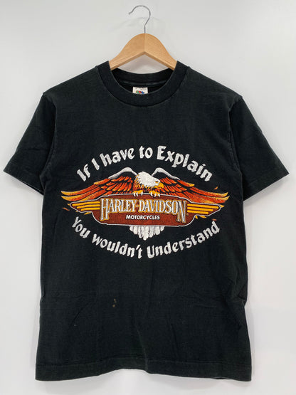 90's HARLEY DAVIDSON MADE IN USA Size S Vintage T-Shirts / K1505
