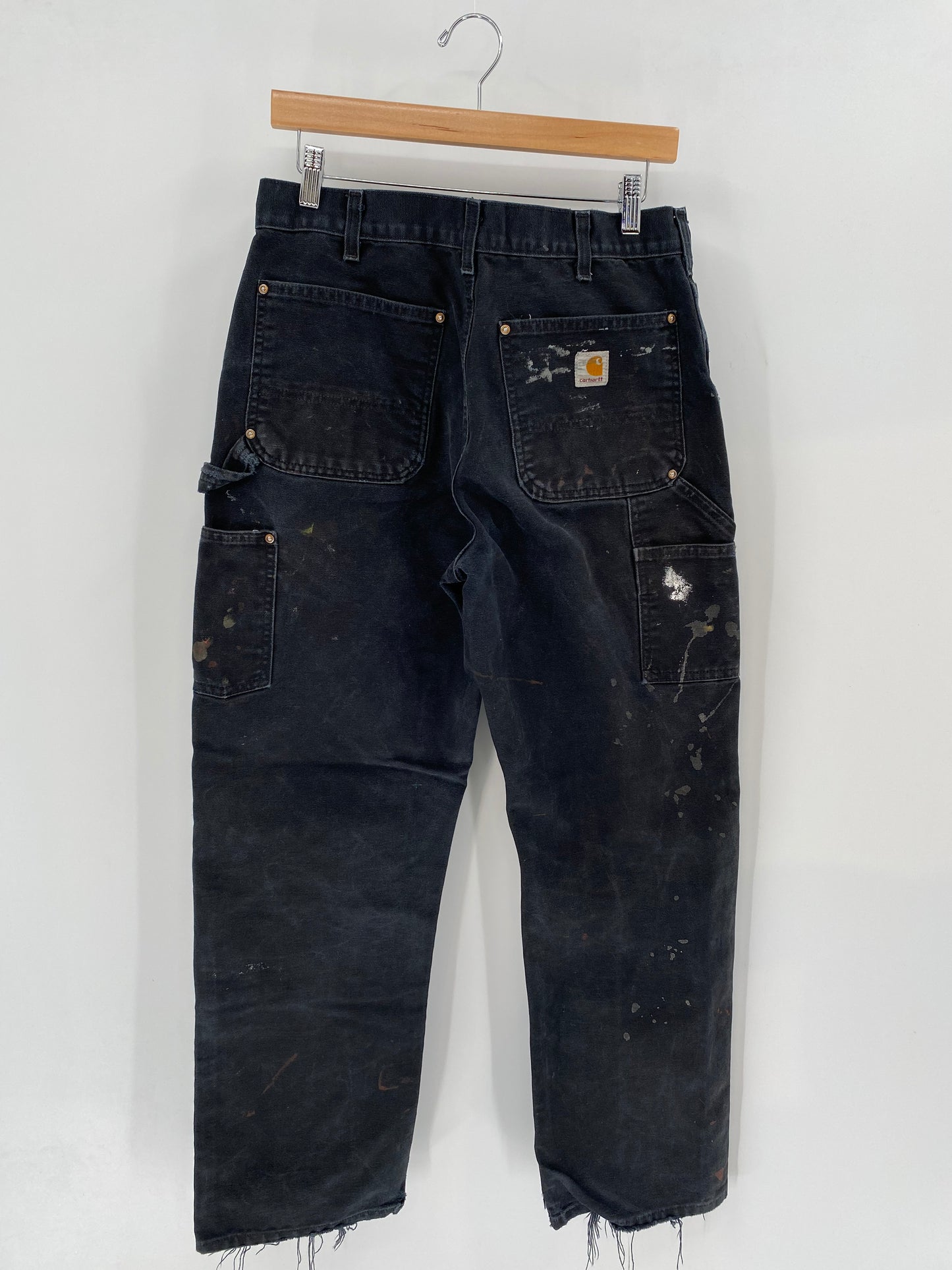 Vintage Carhartt Size 32x32 Double Knee Duck Pants / K3572