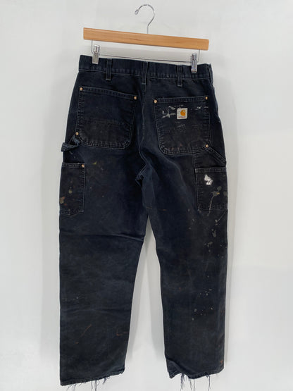 Vintage Carhartt Size 32x32 Double Knee Duck Pants / K3572