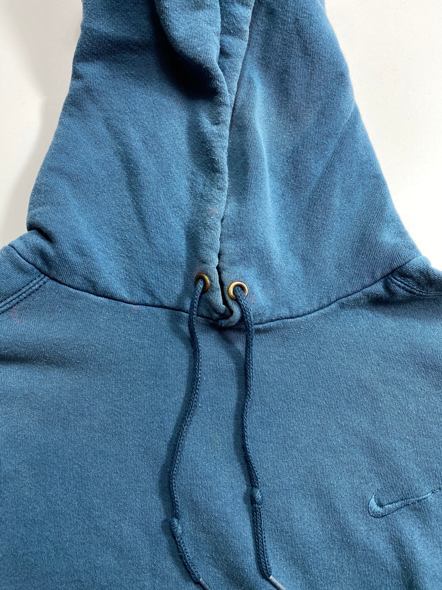 90’s NIKE Mini Swoosh Made in USA Size XXL Vintage Hoodie Sweat-shirt / 6898