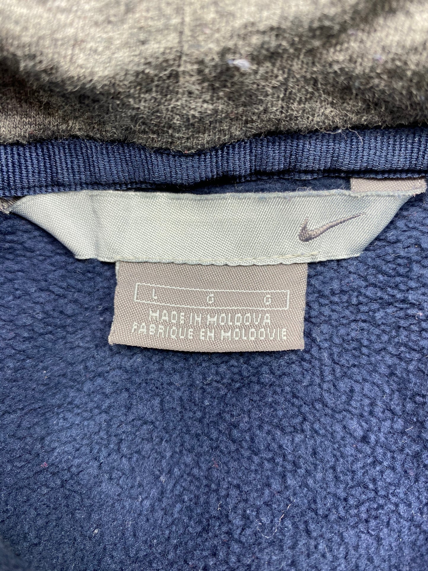 00' NIKE Size L Vintage Hoodie Sweat-Shirt / 5707