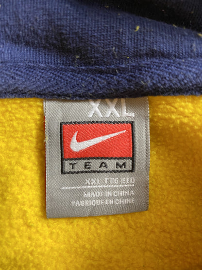 00’ NIKE MICHIGAN Size XXL Vintage College Hoodie Sweat-shirt /k6145