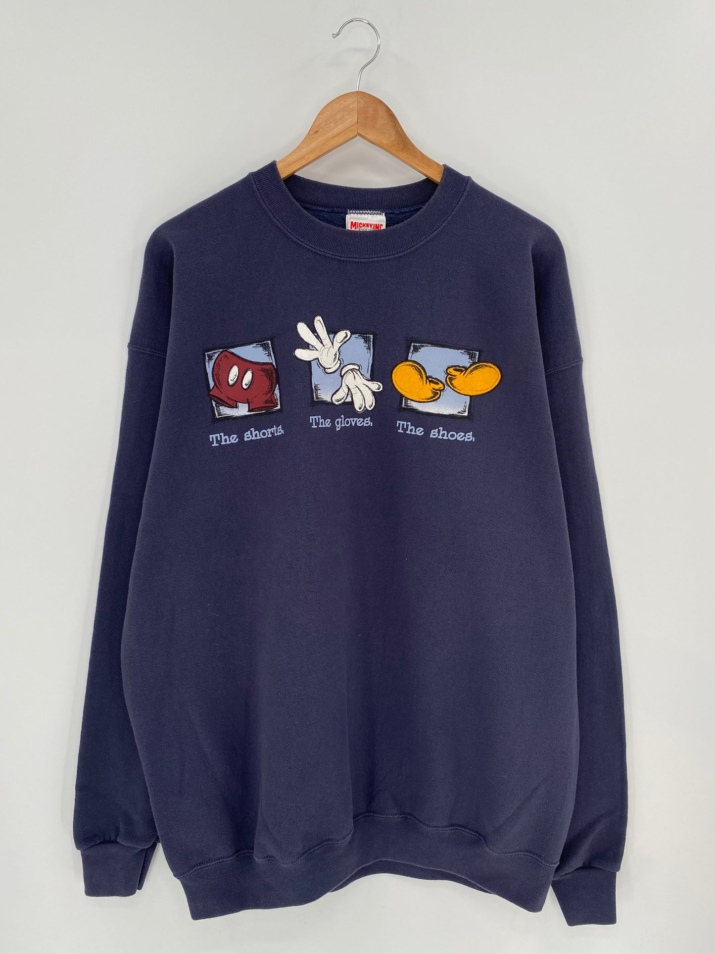 90’s DISNEY MICKEY Made in USA Size XXL Vintage Sweat-shirt / K8703