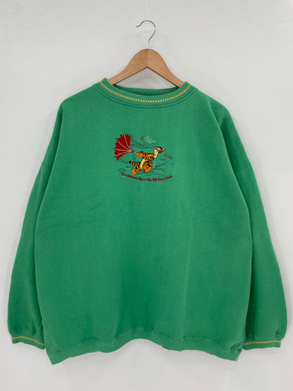 00' DISNEY Tiger Size XXXL Vintage Sweat-shirt / K2933