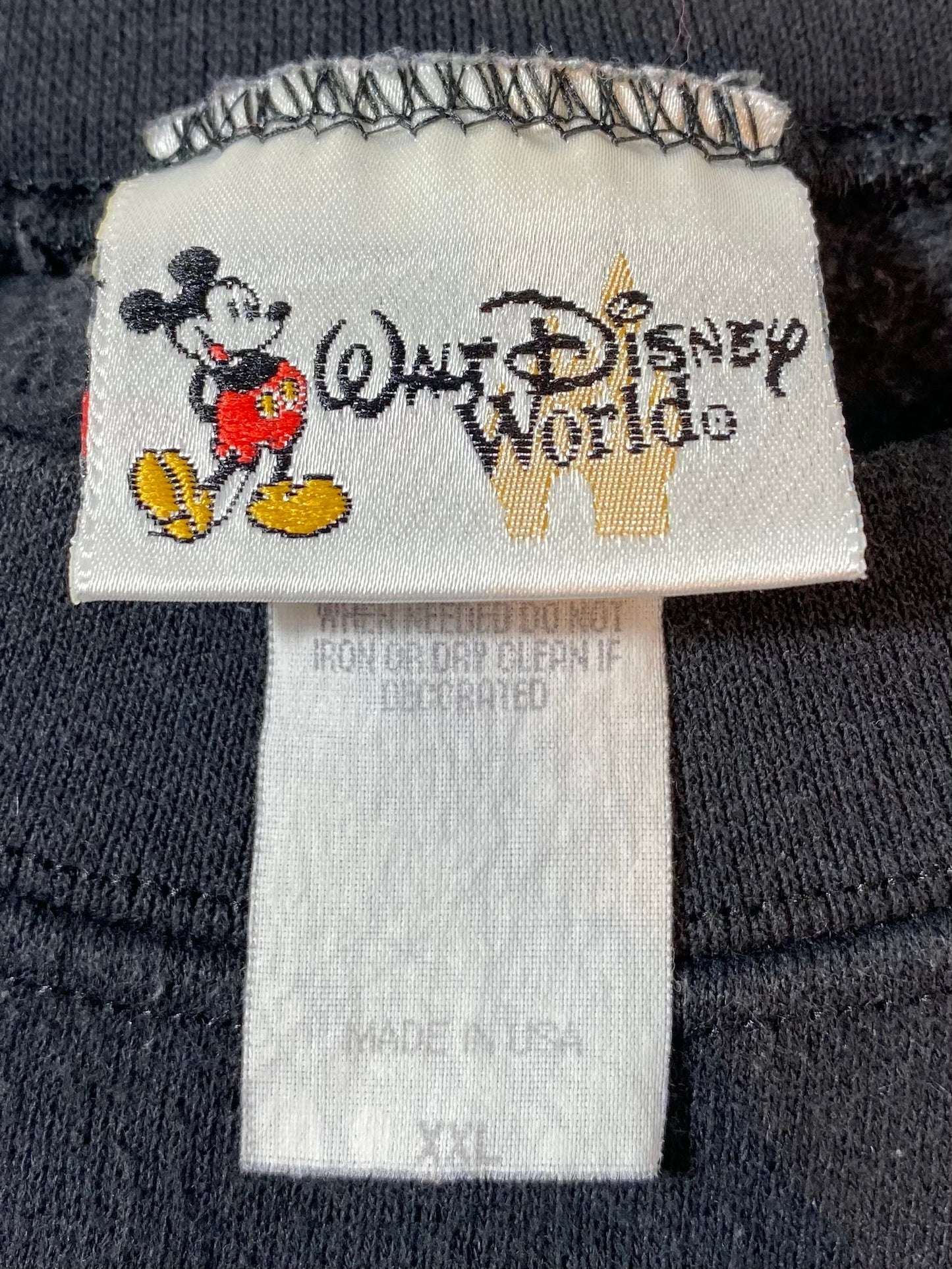 00' DISNEY MICKEY Made in USA Size XXL Vintage Sweat-shirt / K8329
