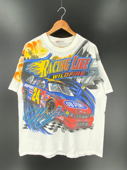 2002 NASCAR Size L Vintage Racing T-shirt / 9302
