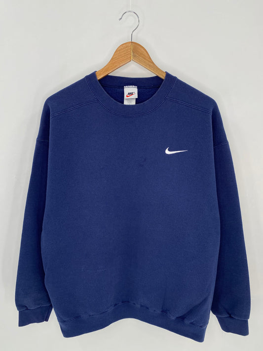 90’s NIKE MINI SWOOSH  Made in USA Size L Vintage Sweat-shirt / K7309