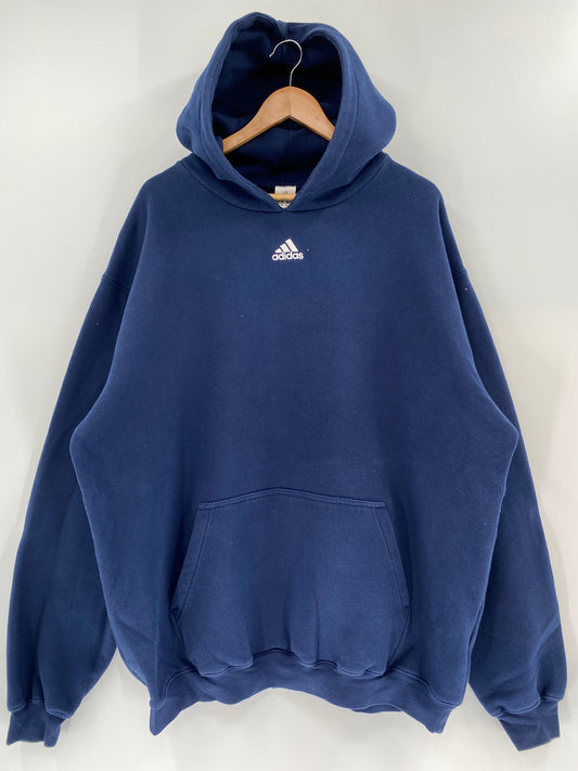00' ADIDAS Size XL Vintage Hoodie Sweat-Shirts / k1390