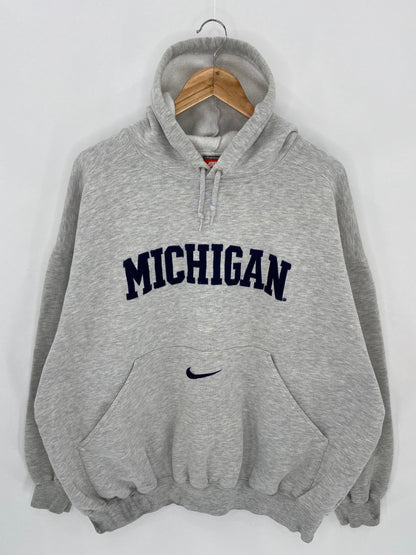 90’s NIKE MICHIGAN Size XL Vintage Hoodie Sweat-shirt / 6576