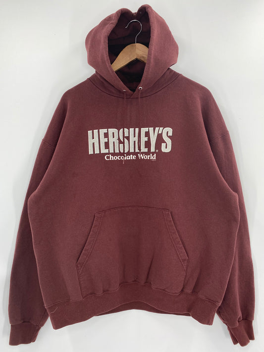 2003' HERSHEY’S Size No tag (Approx.XL) Vintage Hoodie Sweat-Shirt / K4009