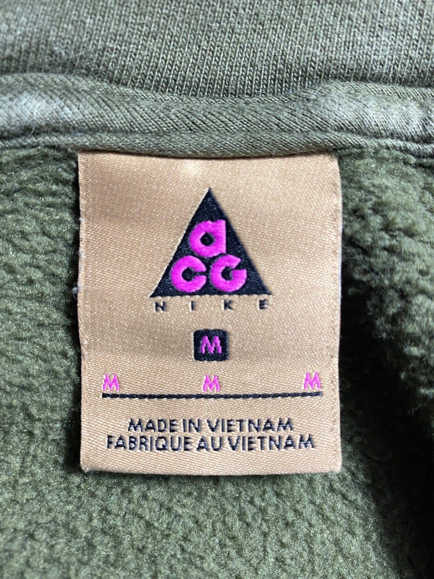00’ NIKE ACG Size M Vintage Hoodie Sweat shirt / K3917