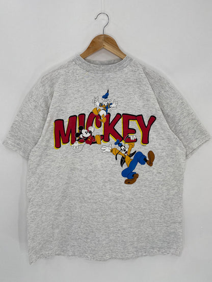 90’s Disney Mickey Size XL Vintage T-Shirt / K7160