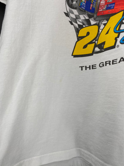 1999 DAYTONA 500 Size XL Vintage Racing T-Shirt / 9128