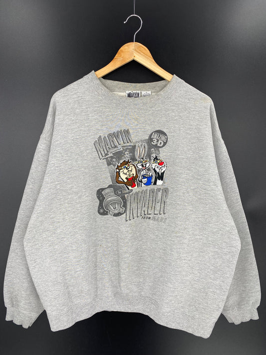 1995 LOONEY TUNES Size XL Vintage Sweat-shirt / K8285