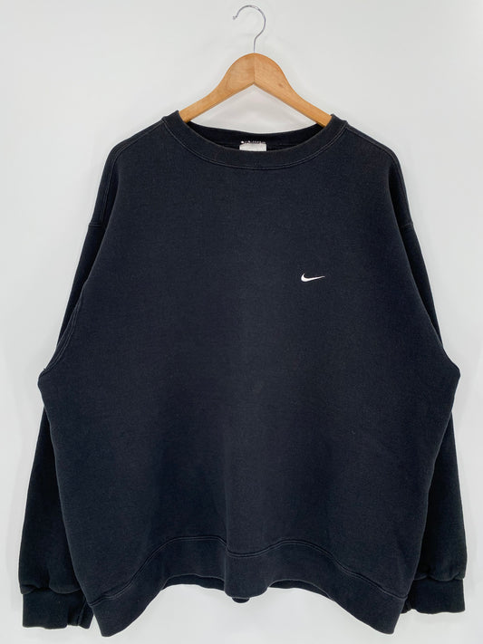 90’s NIKE MINI SWOOSH  Size XL Vintage Sweat-shirt / 9585