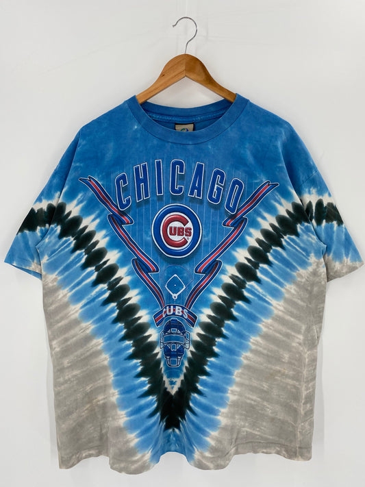 90’s Chicago Cubs Made in USA Size XL Vintage MLB T-Shirt / 9289