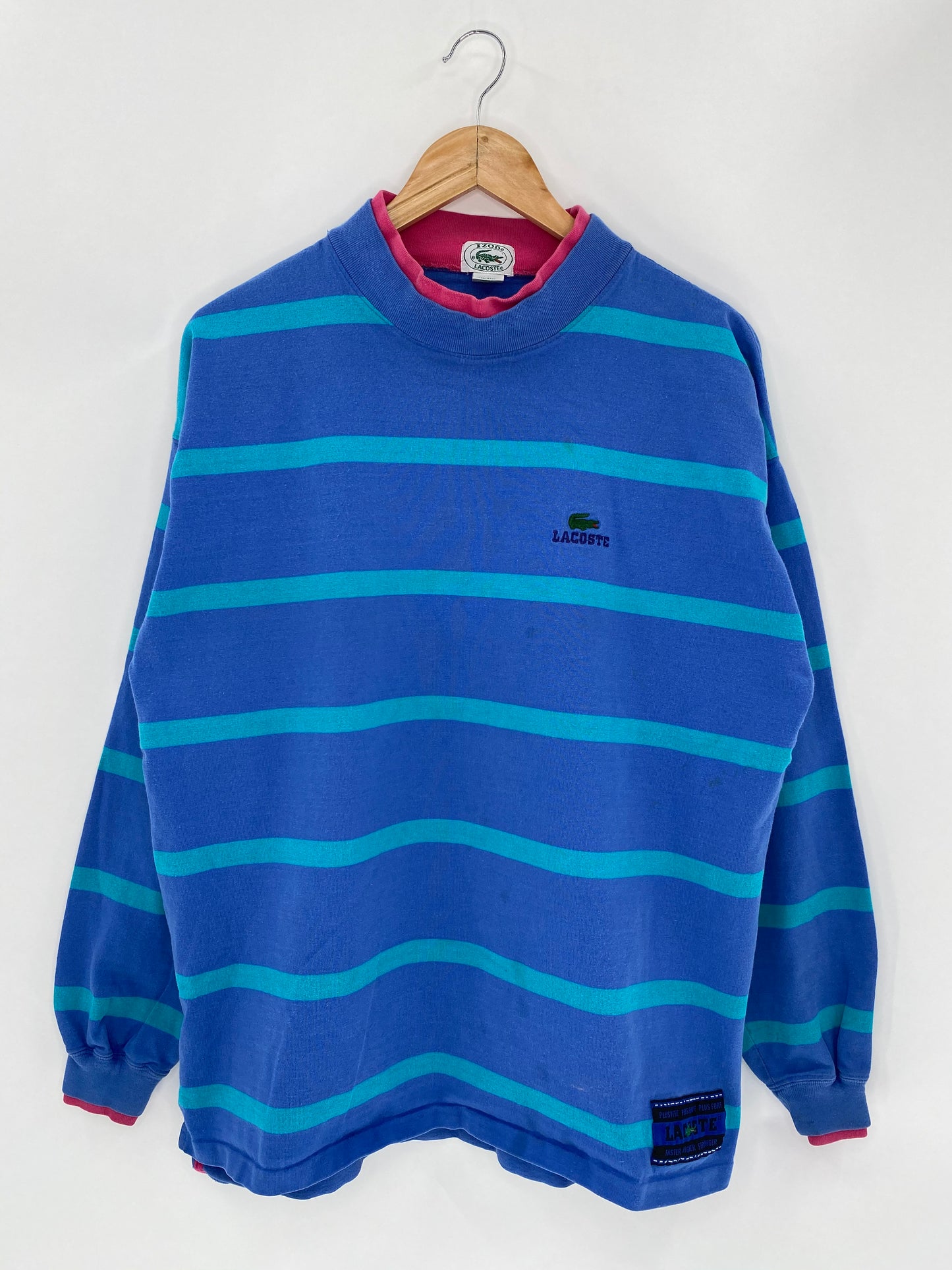 90’s LACOSTE Made in USA Size L Vintage Long Sleeve T-Shirt / 5563