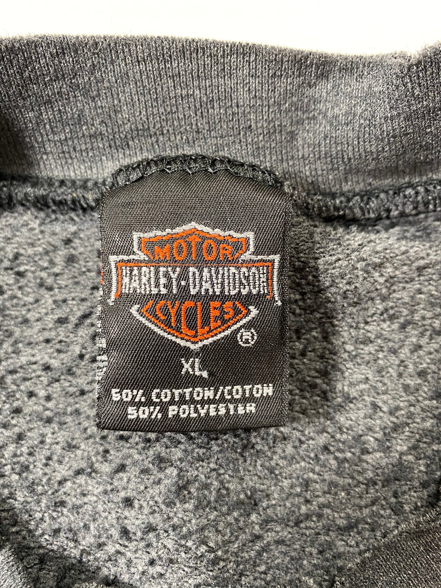 90’s HARLEY DAVIDSON Made in USA Size XL Vintage Sweat-Shirt / 6952