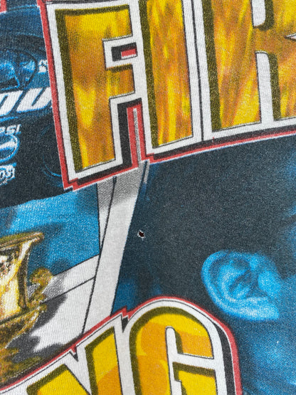 2002 DU PONT x JEFF GORDON  Size XL Vintage NASCAR Racing T-Shirt / k656