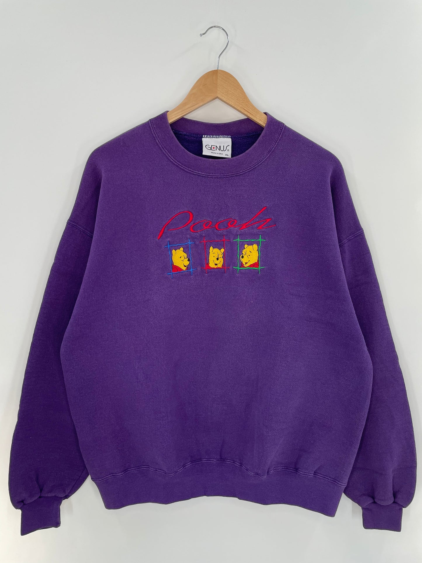 90’s DISNEY WINNIE THE POOH Size XL Vintage Sweat-shirt / E3558S