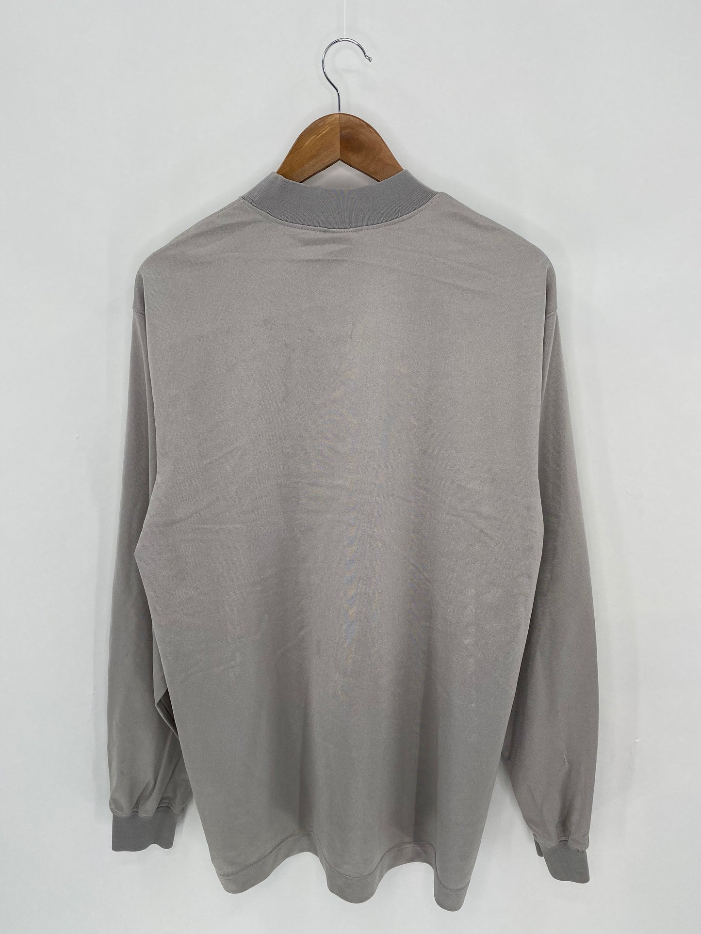 90's NIKE Made in USA Size M Vintage Nylon Long Sleeve Shirt / 6646