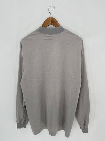 90's NIKE Made in USA Size M Vintage Nylon Long Sleeve Shirt / 6646