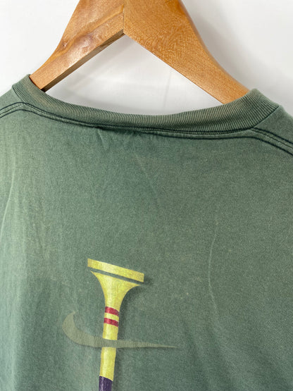 90's NIKE GOLF Made in USA Size XL Vintage T-Shirt / k1214