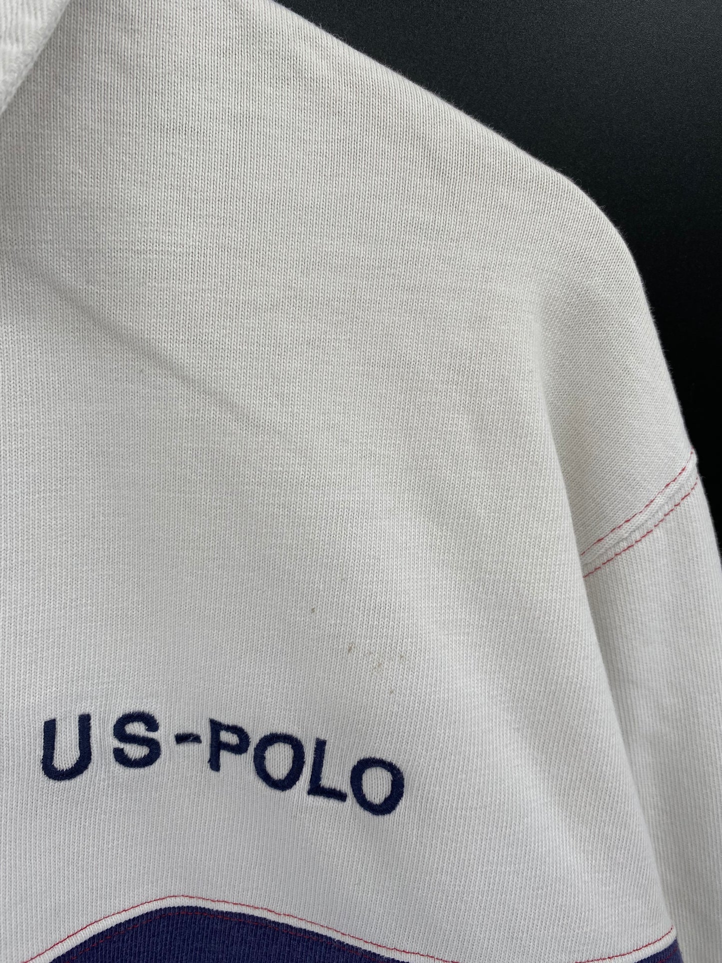 90’s POLO RALPH LAUREN Size XL Vintage Rugby-Shirt / K3885