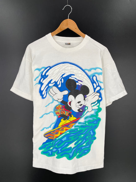 90's DISNEY MICKEY MOUSE Made in USA Size One Size (Approx. XL)Vintage T-Shirt / 9201