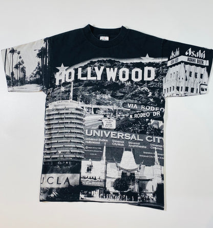 90's HOLLYWOOD Made in USA Size M Vintage  T-Shirt  / 6498
