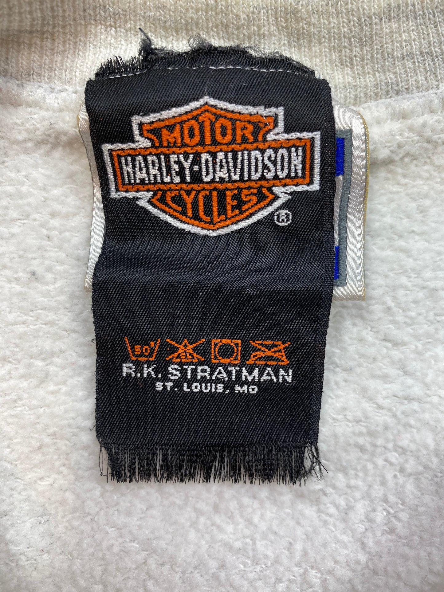 1998 Harley Davidson KENOSHA Size XXXL Vintage Sweat-Shirt / 5446