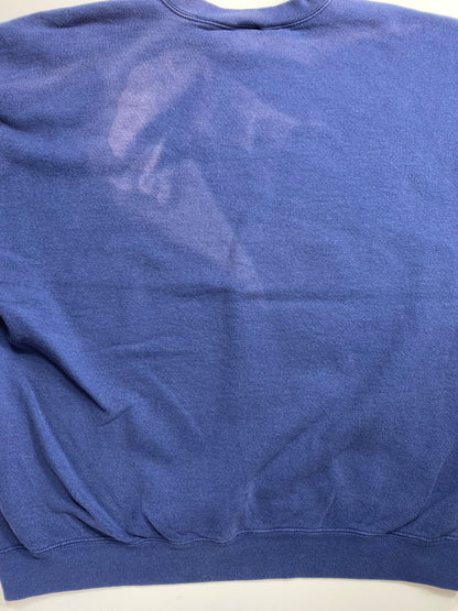 90’s NIKE Mini Swoosh Faded Made in USA Size L Vintage Sweat-shirt / 6865