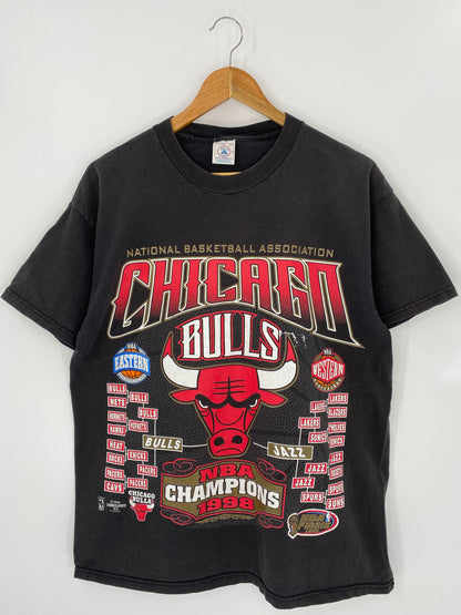 1998 NBA Champion Chicago Bulls Size L Vintage 90’s T-shirt / 7309