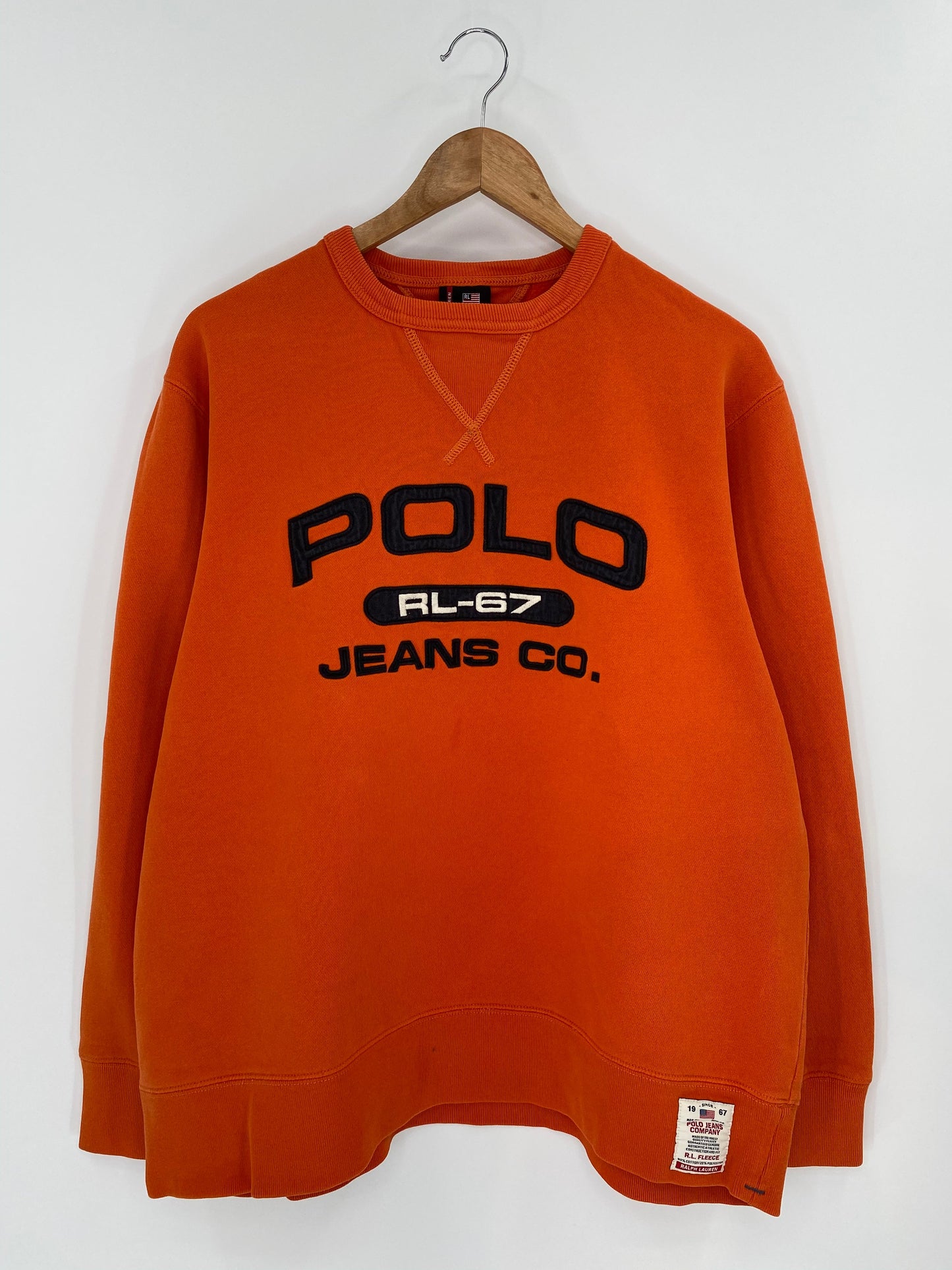 Vintage RALPH LAUREN POLO JEANS Size L Sweat-shirt / K9444