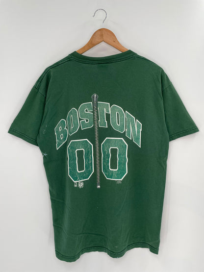 90’s BOSTON CELTICS x LOONEY TONES TAZ MADE IN USA Size L Vintage NBA T- Shirts / A330