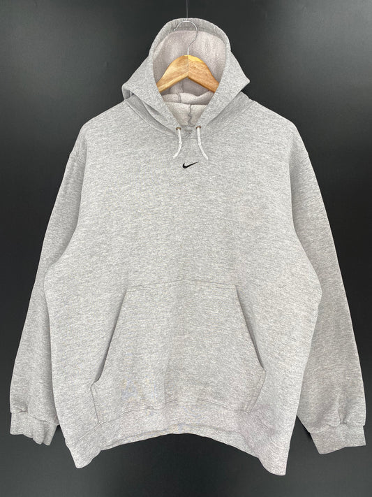 90’s NIKE Center Swoosh Size L Vintage Hoodie Sweat-shirt / 8930