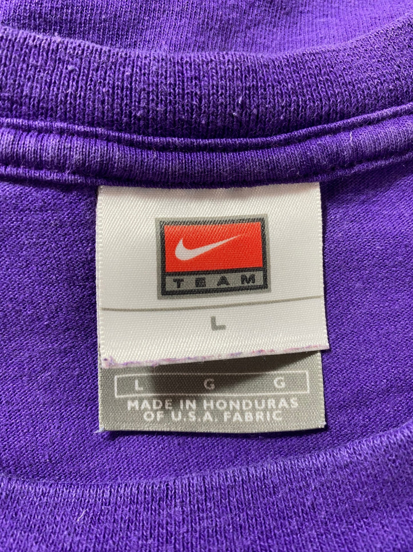 00' NIKE FOOTBALL Size L Vintage T-Shirt / A2693