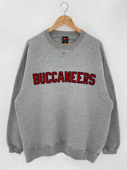 90’s NIKE BUCCANEERS Size L Vintage Sweat-Shirt / 5576