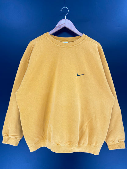 90’s NIKE MINI SWOOSH Made in USA Size XL Vintage Sweat-shirt / K379