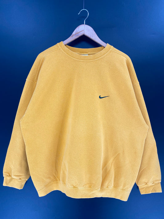 90’s NIKE MINI SWOOSH Made in USA Size XL Vintage Sweat-shirt / K379