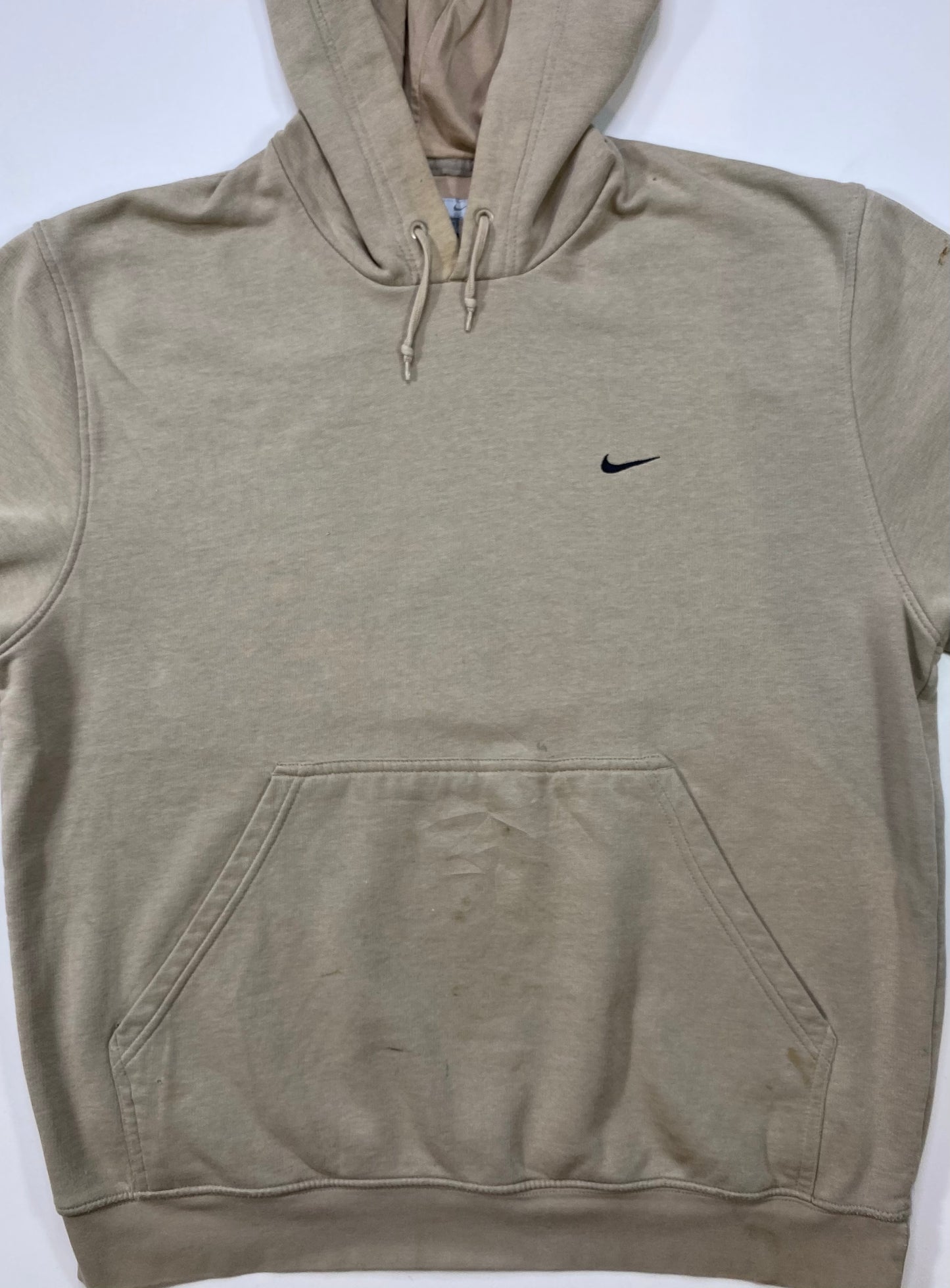 00' NIKE Mini Swoosh Size L Vintage Hoodie Sweat-shirt  / 6036