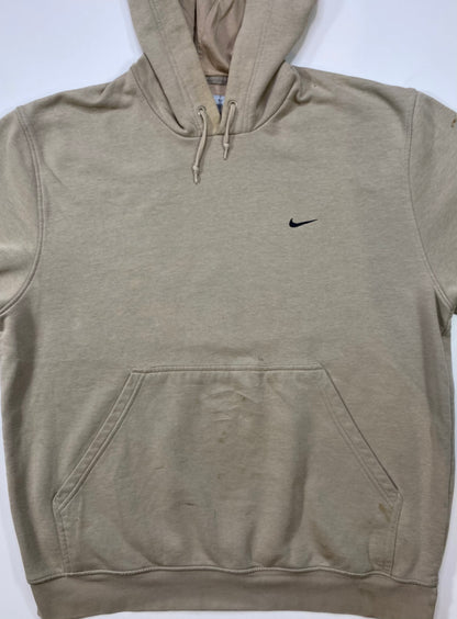 00' NIKE Mini Swoosh Size L Vintage Hoodie Sweat-shirt  / 6036