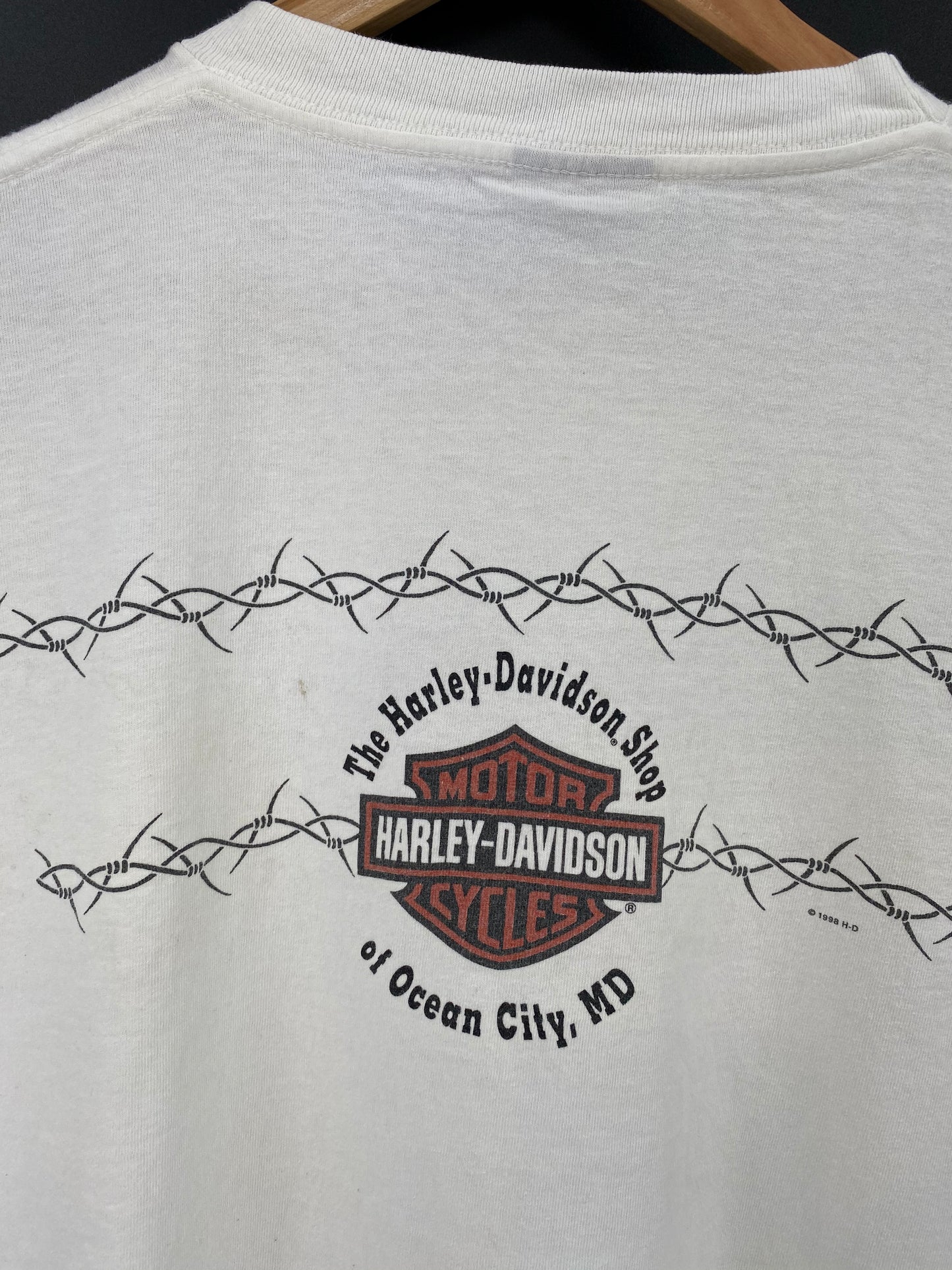 1998 Harley Davidson Made in USA Size XL Vintage T-Shirt / 7854