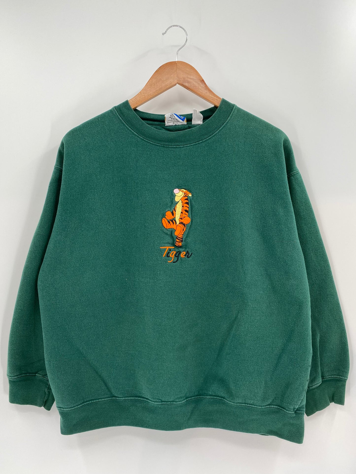 00' DISNEY TIGGER Size XL Vintage Sweat-Shirt / 9522