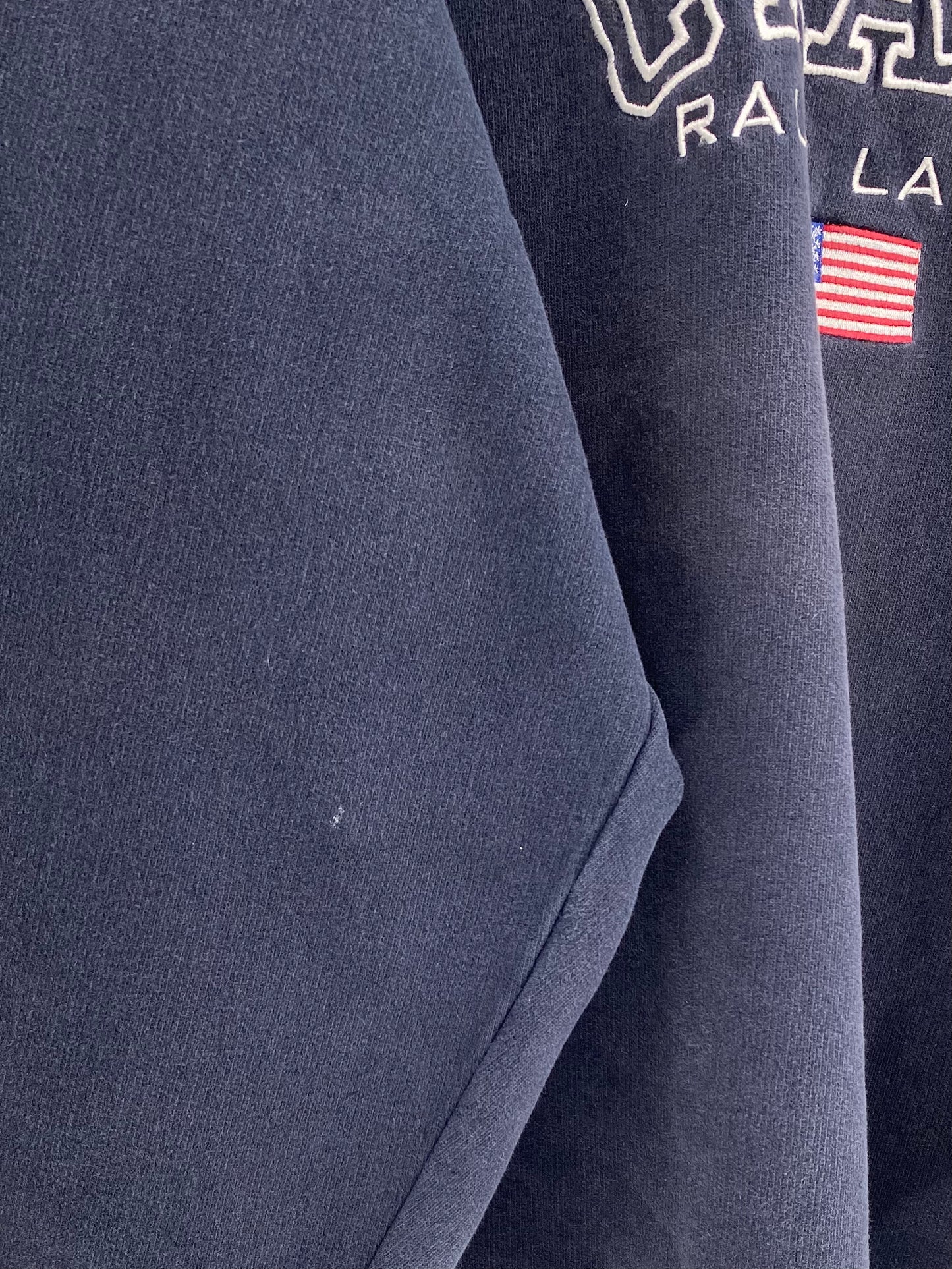 Vintage CHAPS RALPH LAUREN Size XXL Half-zip Sweat-shirt / 8272