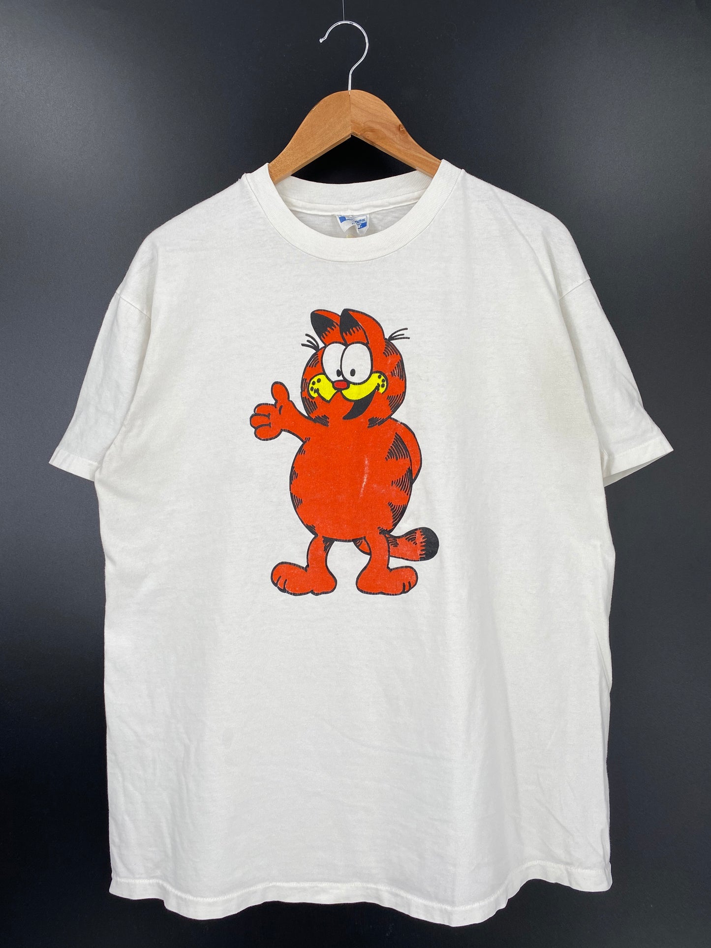 80’s GARFIELD MADE IN USA Size XL Vintage T-Shirts / K1490