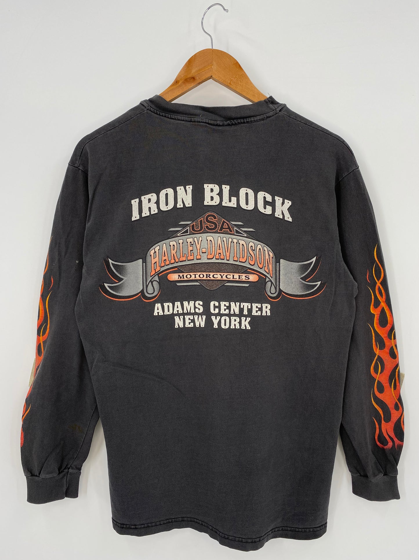 90’s HARLEY DAVIDSON Made in USA Size M Long sleeve T-shirt / K3611