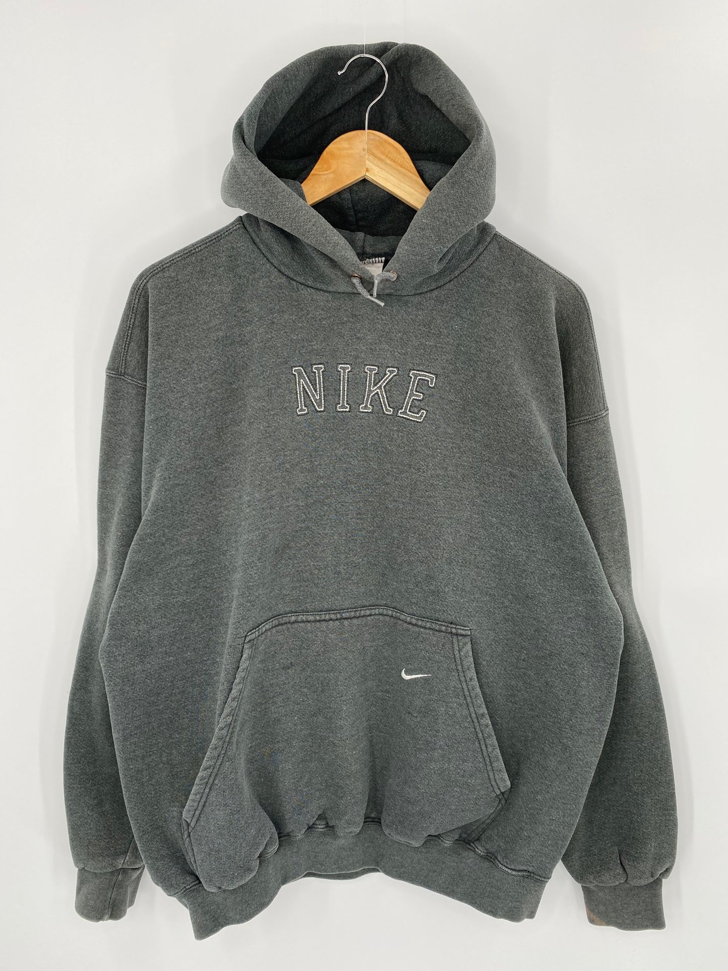 90’s NIKE Made in USA Size L Vintage Hoodie Sweat-Shirt / 7405