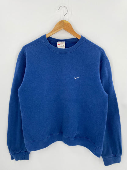 90’s NIKE Mini Swoosh Made in USA Size S Vintage Sweat-shirt / 7058