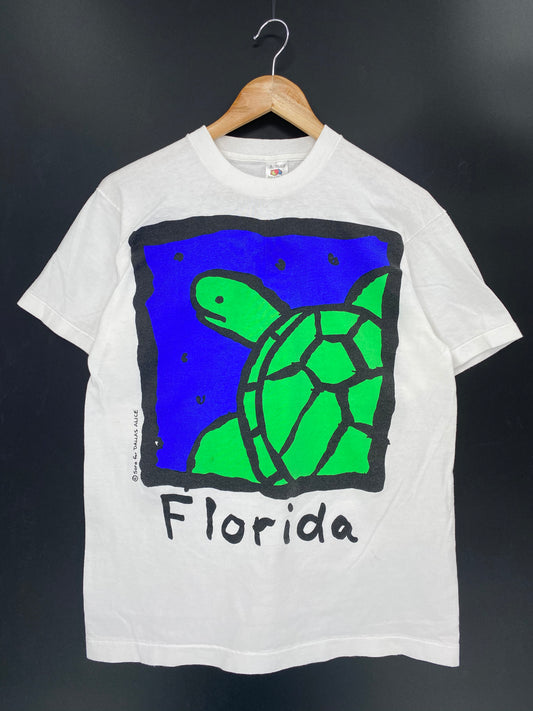 90’s FLORIDA Made in USA Size L Vintage T-Shirt / 7751